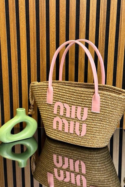 MIU MIU HASIR PEMBE ✨