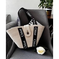 CHLOE HASIR BEYAZ SİYAH  ✨