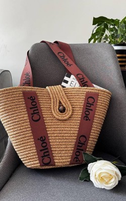 CHLOE HASIR KAHVERENGİ ✨