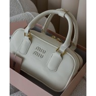 MIU MIU DERİ BEYAZ (ORTA BOY) ✨