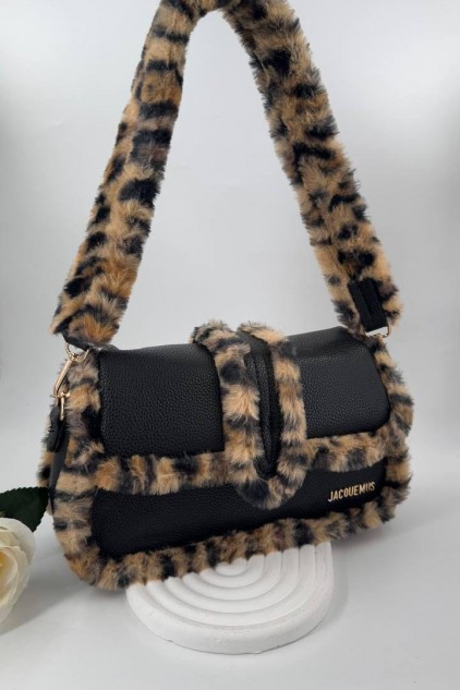 JACQUEMUS SİYAH LEOPAR ✨