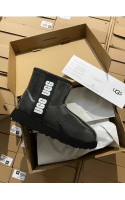 UGG CLEAR SİYAH✨ (ithal)