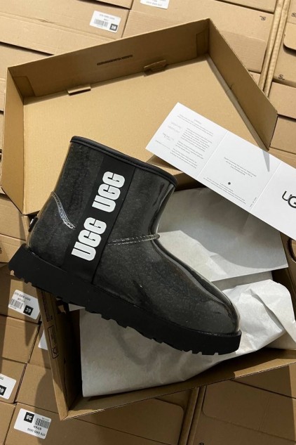 UGG CLEAR SİYAH✨ (ithal)