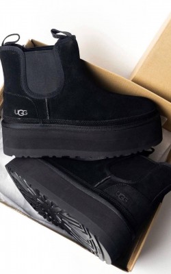 UGG CHELSEA SİYAH ✨ (ithal)