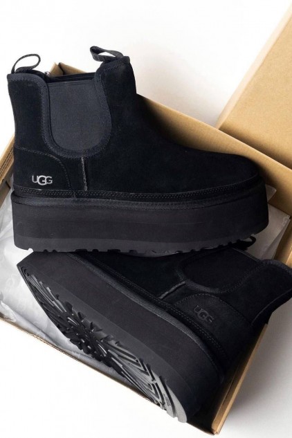 UGG CHELSEA SİYAH ✨ (ithal)