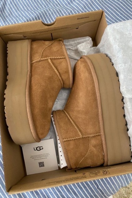 UGG PLATFOM TABA✨ (ithal)