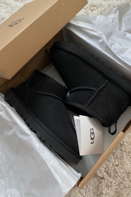 UGG MİNİ SİYAH ✨ (ithal)