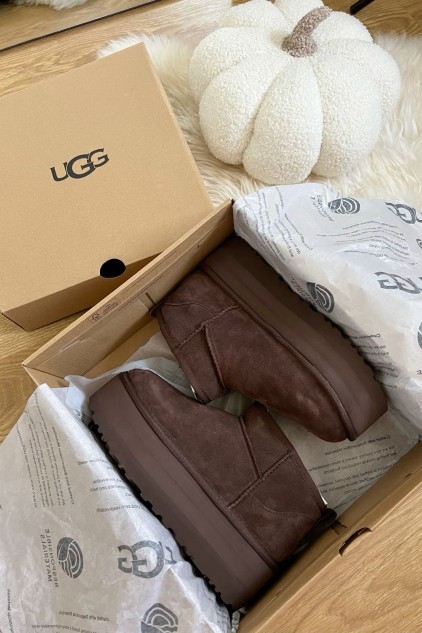 UGG PLATFOM ACI KAHVE ✨ (ithal)