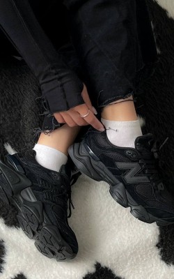 NEW BALANCE 9060 BLACK✨ (ithal)