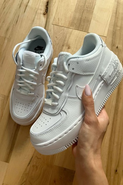 Nike Air Force 1 Shadow White ✨ (ithal)