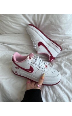 Nike Air Force 1 Valentine's Day Beyaz ✨ (ithal)