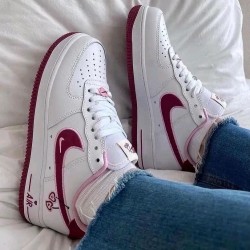 Nike Air Force 1 Valentine's Day Beyaz ✨ (ithal)