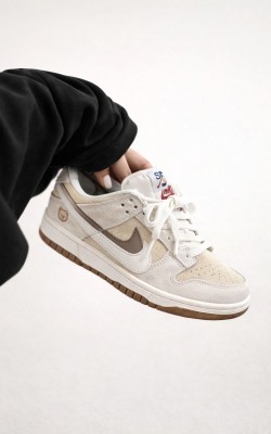 Nike Dunk 85 Double Swoosh Bej✨ (ithal)