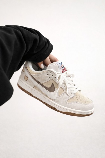 Nike Dunk 85 Double Swoosh Bej✨ (ithal)