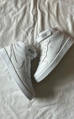 Nike Court Brough Mid Beyaz✨ (ithal)