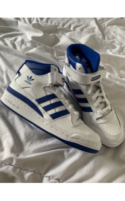 Adidas Forum Mid Beyaz Lacivert ✨ (ithal)