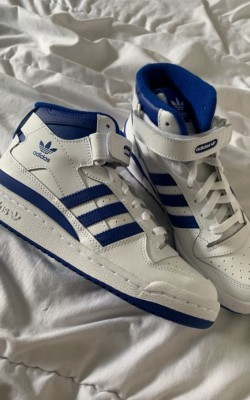 Adidas Forum Mid Beyaz Lacivert ✨ (ithal)