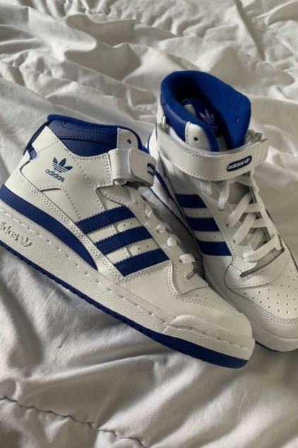 Adidas Forum Mid Beyaz Lacivert ✨ (ithal)