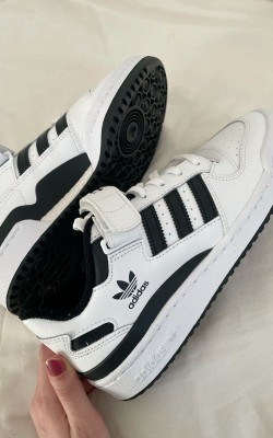 Adidas Forum Low Beyaz Siyah ✨ (ithal)
