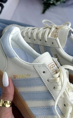 ADİDAS SPEZIAL BEYAZ MAVİ ✨ (ithal)