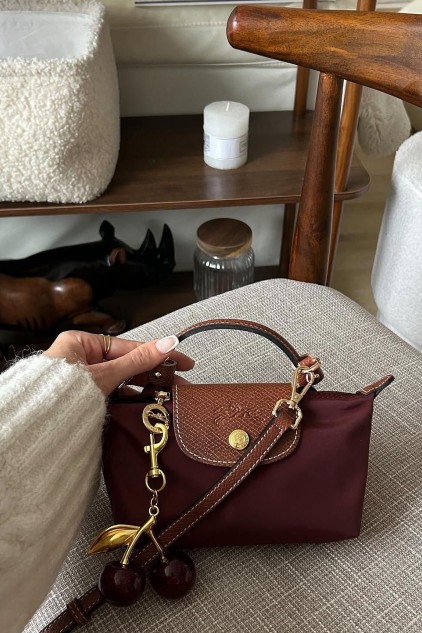 LONGCHAMP MİNİ BORDO ✨