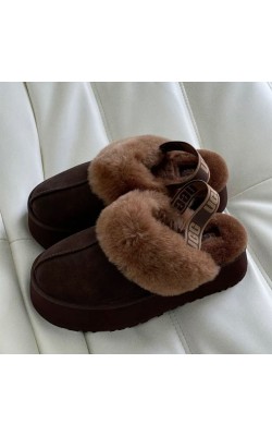 UGG FUNCETTE ACI KAHVE ✨ (ithal)